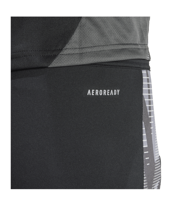 adidas Tiro 24 Competition Short Schwarz Grau - schwarz