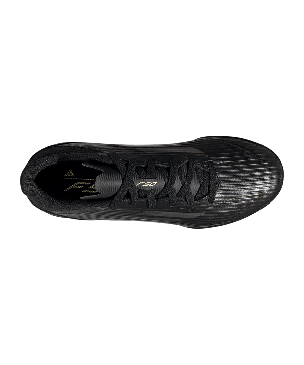 adidas F50 League TF Kids Dark Spark Schwarz Grau - schwarz