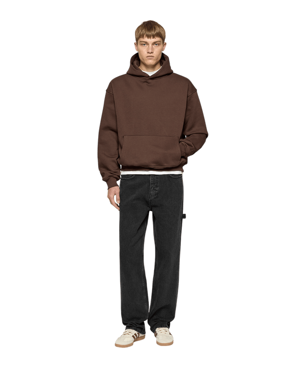 Burocs Basic Hoody Braun - braun