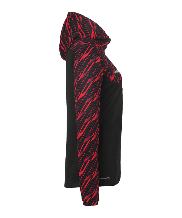 uhlsport Progressive 28 Jas met capuchon Vrouwen Zwart K08 - zwart