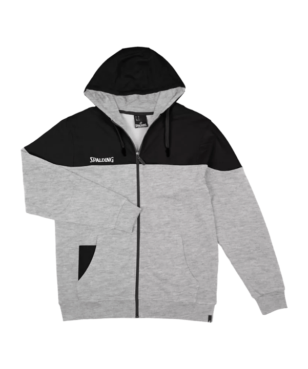 Spalding Funk Kapuzenjacke Grau - grau
