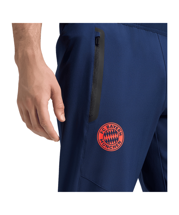 adidas FC Bayern München Tiro Travel Manguera Blu - blu