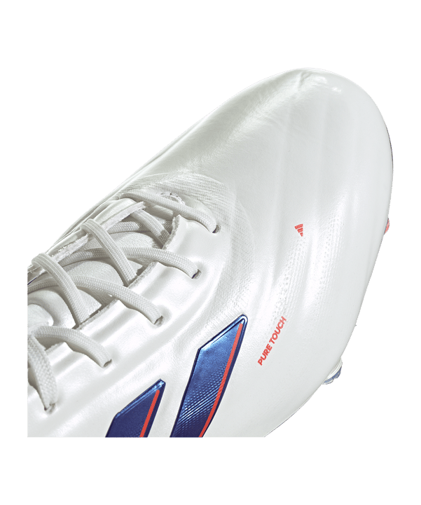 adidas COPA Pure 2 Elite FG Advancement Weiss Blau - weiss