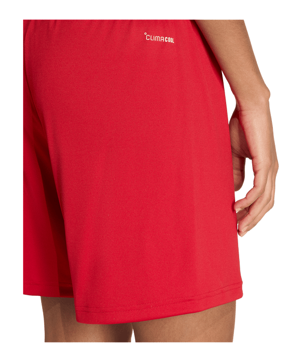 adidas Entrada 26 Pantaloncini Donna Rosso - rosso