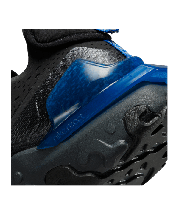 Nike React Vision Schwarz Weiss Blau F001 - schwarz