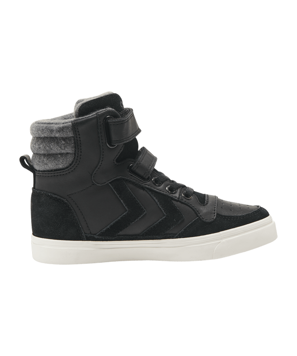 Hummel Stadil Winter High Sneaker Kids Schwarz F2001 - schwarz