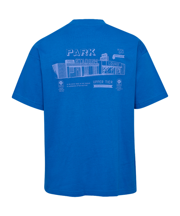 Hummel Loose Bees Stadium T-Shirt Blau F8650 - blau