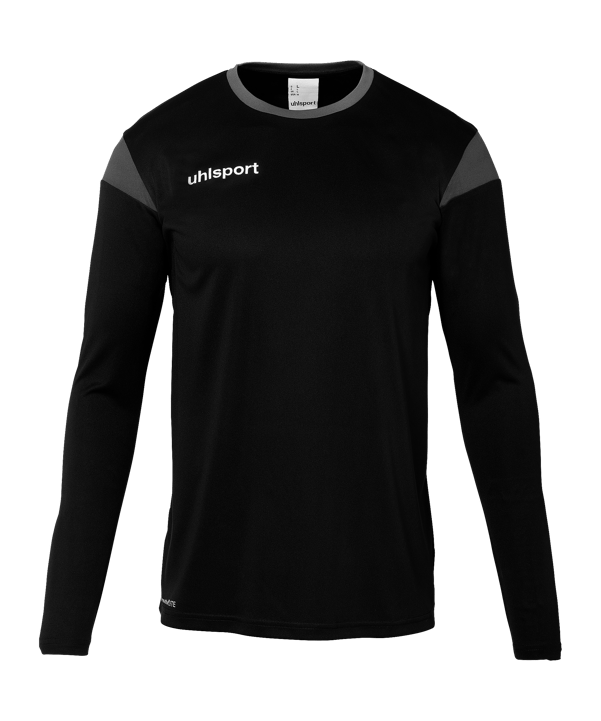 uhlsport Maglia manica lunga nero C011 - nero