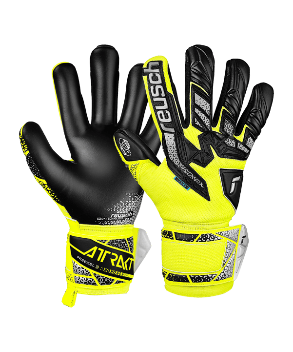 Reusch Attrakt Freegel Silver TW-Handschuhe F2025 - gelb