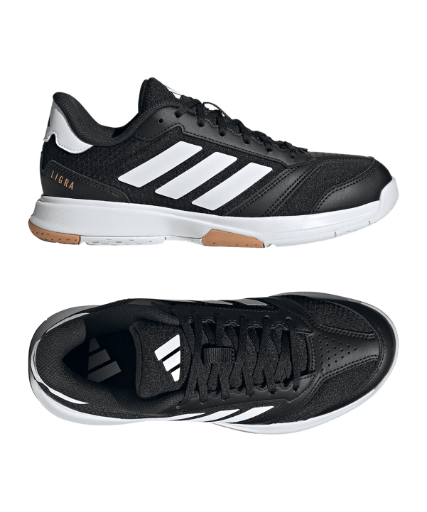 adidas Ligra 8 Damen Schwarz - schwarz