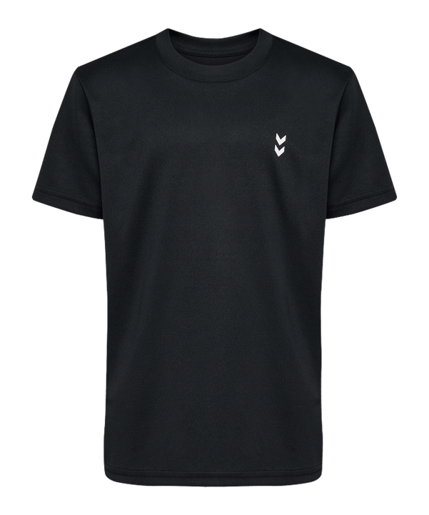 Hummel Hmljr Pulse Trainingsshirt Kids Schwarz F2001 - schwarz