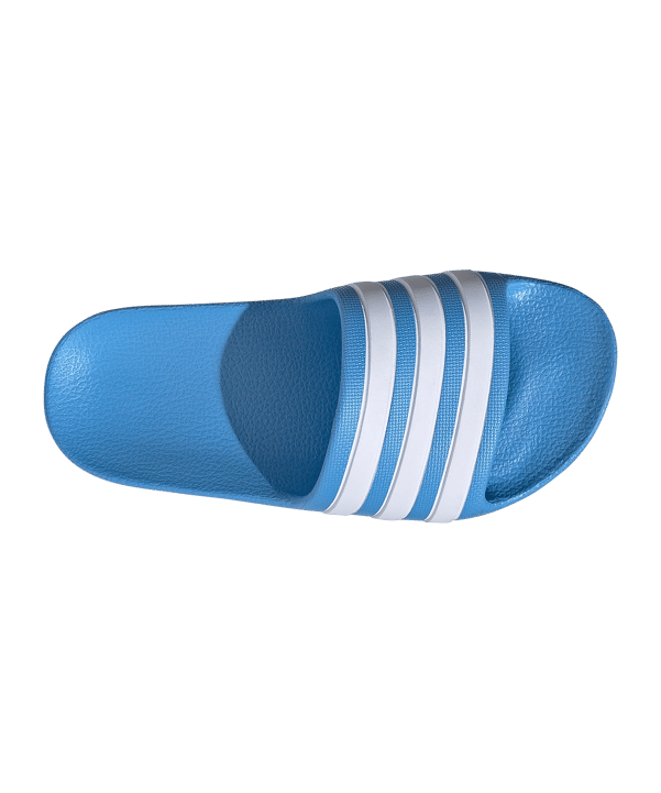 adidas Adilette Aqua Badelatschen Kids Blau - blau