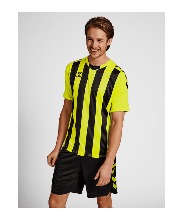 Hummel hmlCORE XK Striped Trikot Grün F5047 - gruen