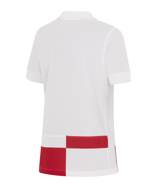 Nike Kroatien Trikot Home EM 2024 Kids Weiss Rot  Weiss F100 - weiss