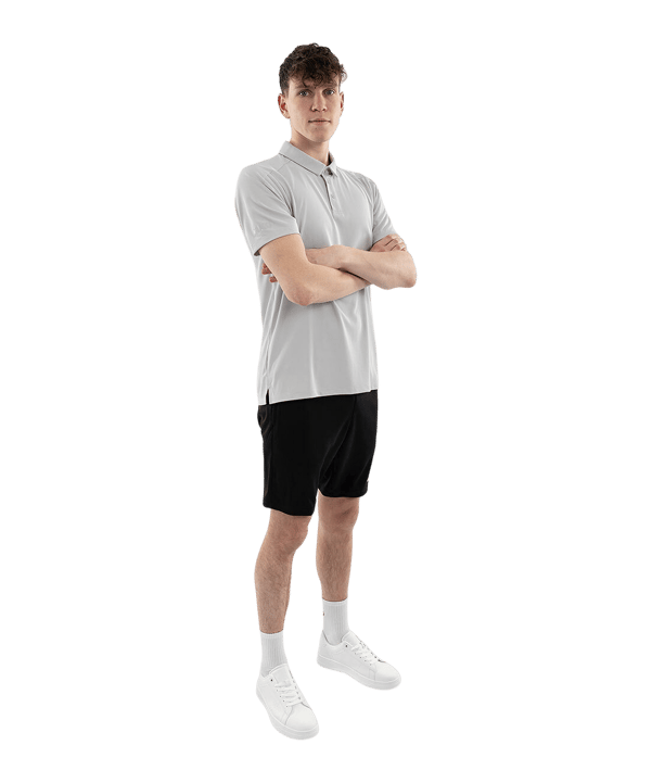 JAKO Uni Polo Grau F522 - grau