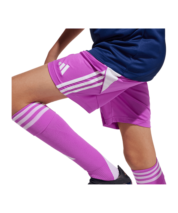 adidas Tiro 25 Short Kids Lila - lila