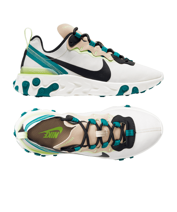 Nike React Element 55 Sneaker Damen Beige F202 - beige