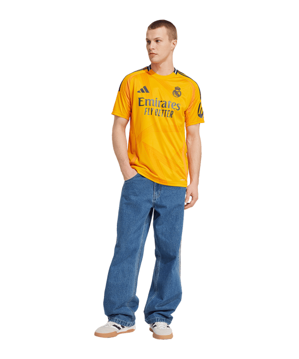 adidas Real Madrid Trikot Away 2024/2025 Orange - orange