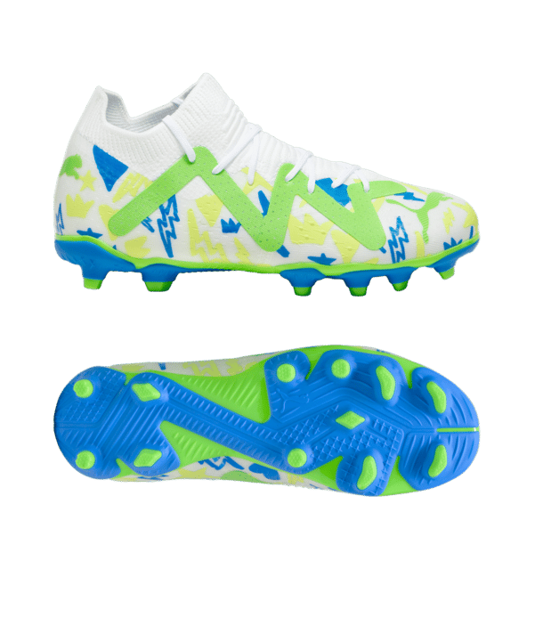 PUMA FUTURE Match FG/AG NJr Jr Kids Weiss F01 - weiss