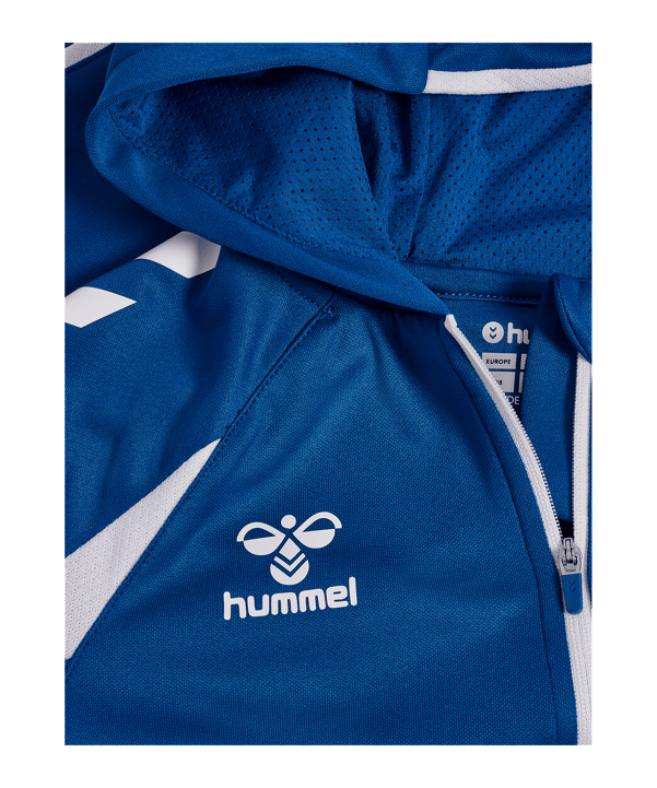 hummel Core 2.0 Kapuzenjacke Kids Blau F7691 - blau