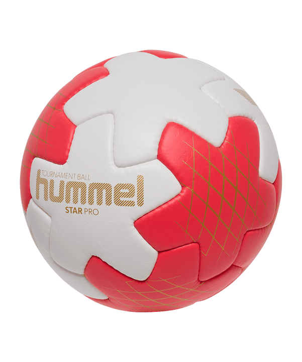 Hummel hmlSTAR Pro Handball Spielball Weiss F9438 - weiss