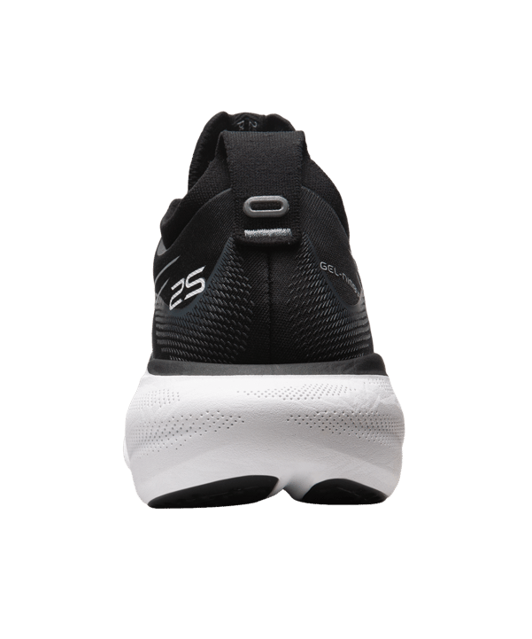 Asics Gel-Nimbus 25 Schwarz Silber F001 Laufschuh - schwarz