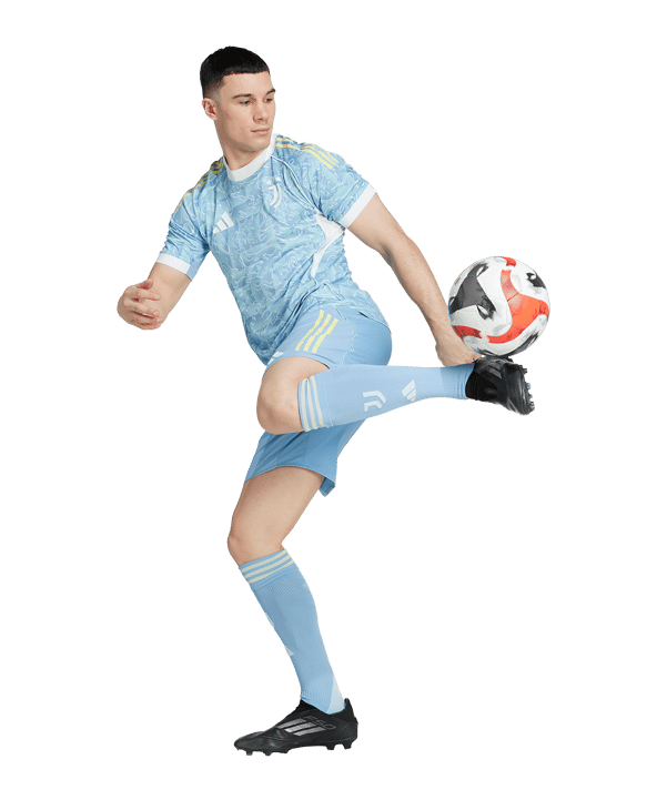 adidas Juventus Turin Authentic Trikot Away 2025/2026 Blau - blau