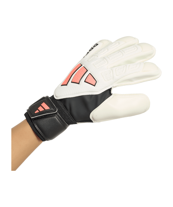 adidas Predator Match Fingersave Gants de gardien de but Enfants Blanc - blanc