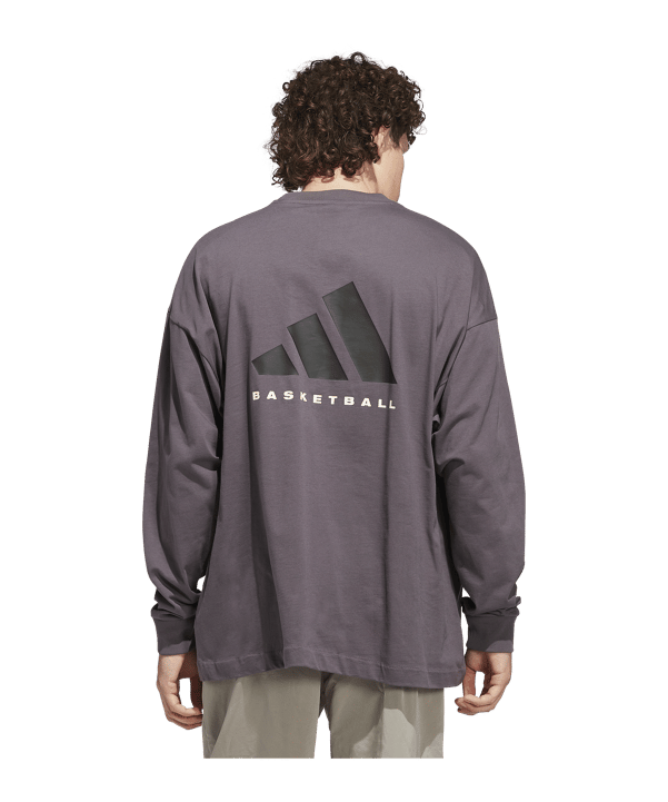 adidas Adi Basketball Sweatshirt Grau - grau