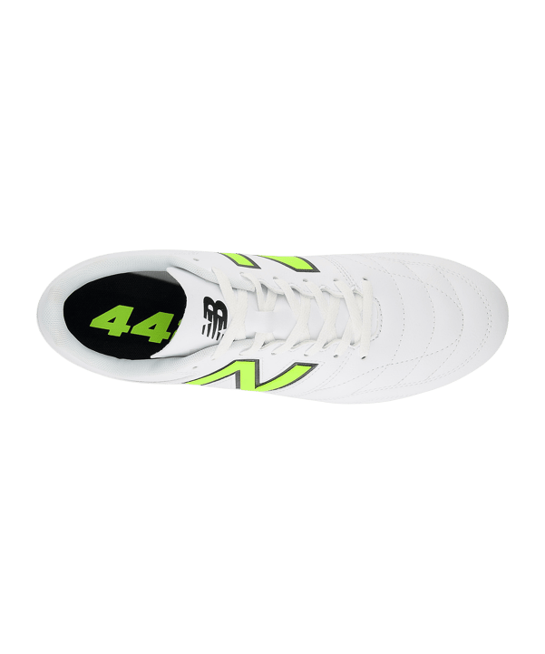 New Balance 442 Academy V2 FG Flash Point Weiss FIB2 - weiss