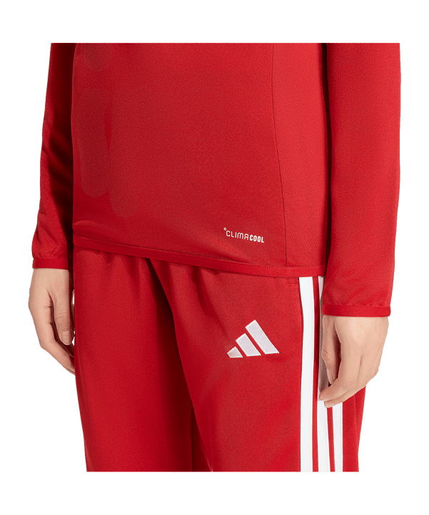 adidas Tiro 26 League Training Zip Top Damen Rot - rot