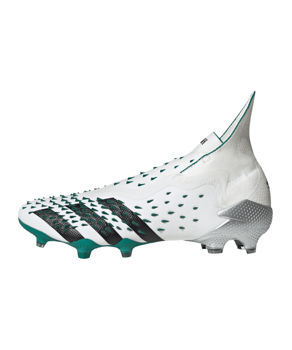 adidas Predator Freak+ FG EQT Weiss Schwarz Grün - weiss