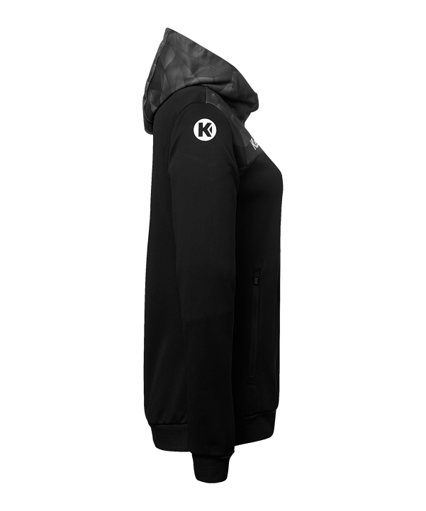 Kempa Athletics 29 Kapuzenjacke Damen Schwarz F01 - schwarz