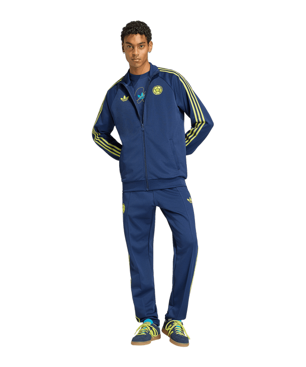 adidas FCF Kolumbien Originals Jacke Dunkelblau