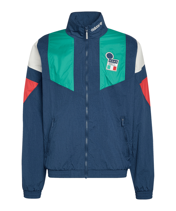adidas Italien EQT Jacke Blau - blau