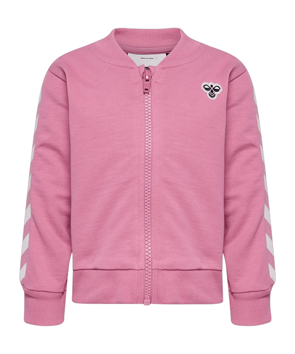 Hummel Mini Reg Chevron Set Trainingsanzug Kids Rosa F3203 - rosa