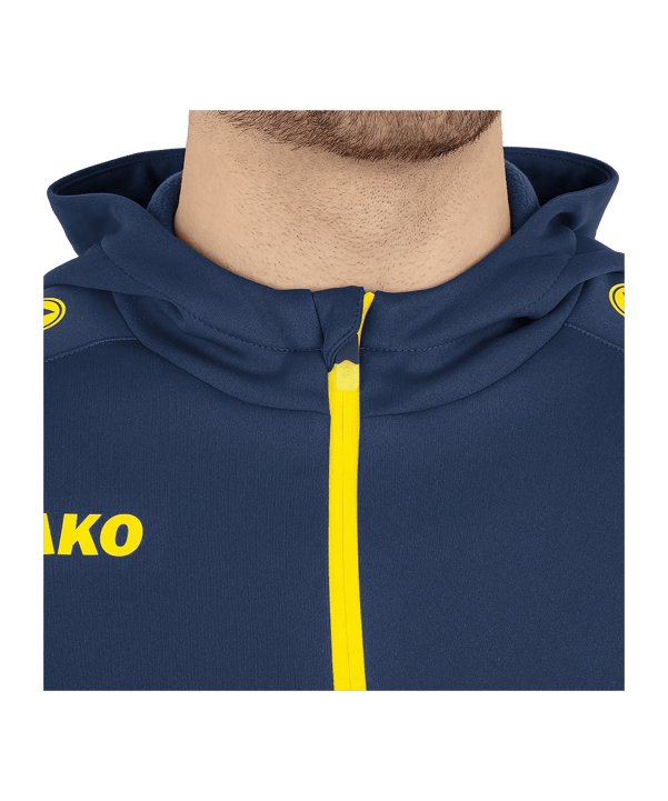 JAKO Champ 2.0 Veste à capuche Bleu C093 - bleu