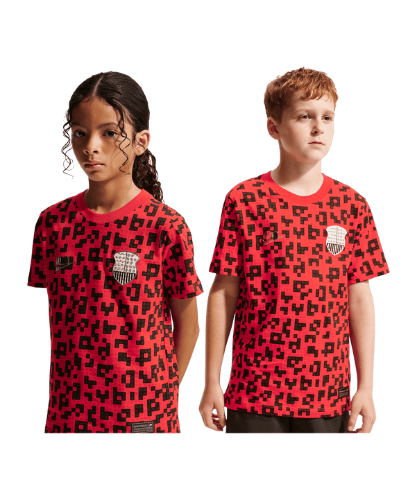 Nike x Lego FA26 T-Shirt Kids Rot F612 - rot