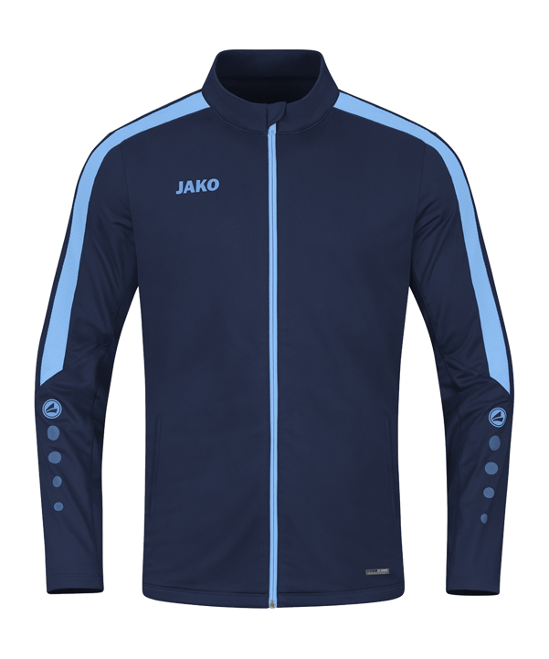 JAKO Power Polyesterjacke Damen Blau F910 - blau