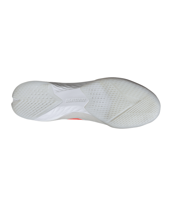adidas F50 Pro IN Advancement Weiss Rot - weiss
