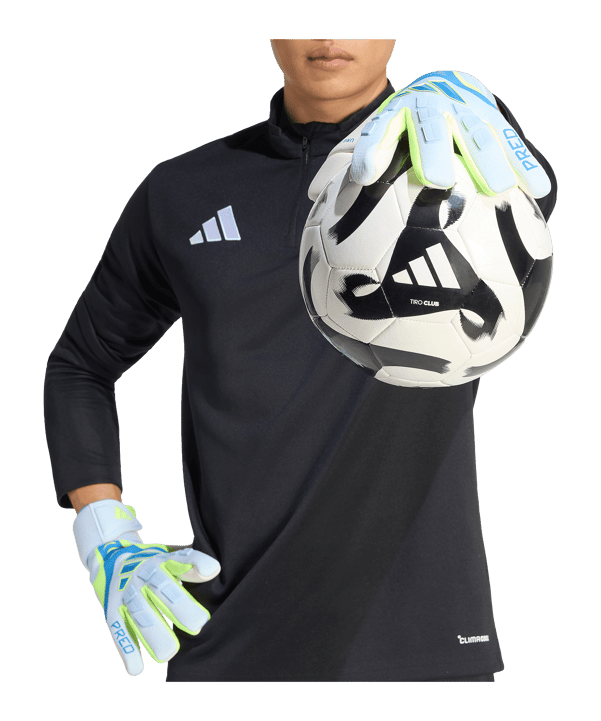 adidas Pred Gl Pro St Torwarthandschuhe Blau - blau