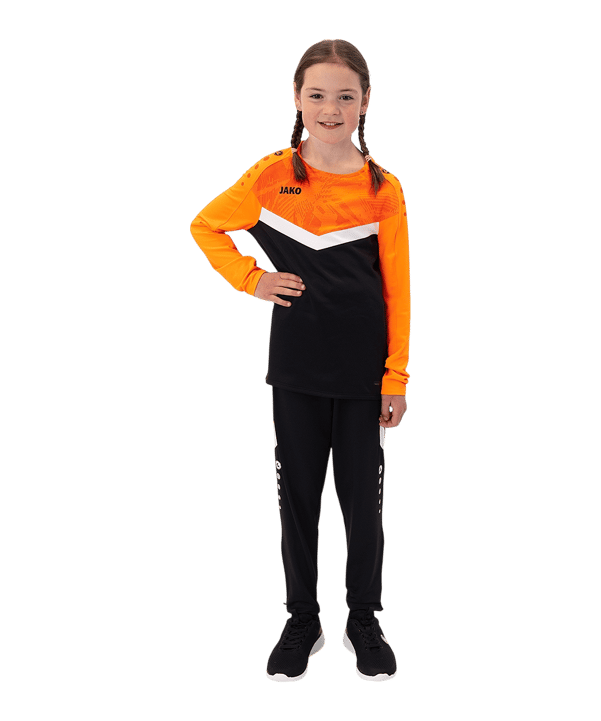 JAKO Sweatshirt Kids Schwarz F807 - schwarz
