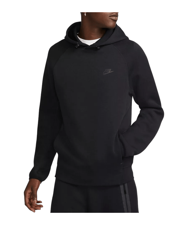 Nike Tech Fleece Hoody Schwarz F010 - schwarz
