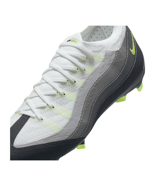 Nike Jr Air Zoom Mercurial Vapor XVI Pro SE FG Air Max 95 Kids Grau F001 - grau
