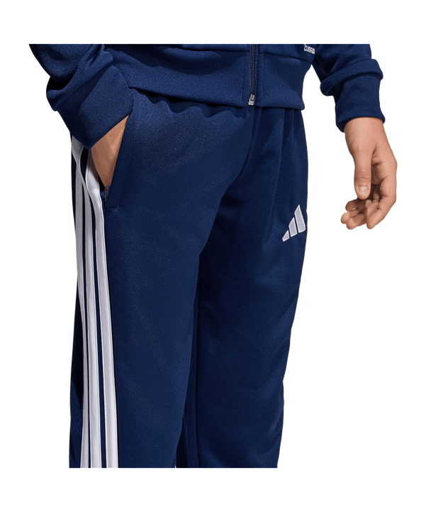 adidas Tiro 26 League Trainingshose Kids Dunkelblau - weiss