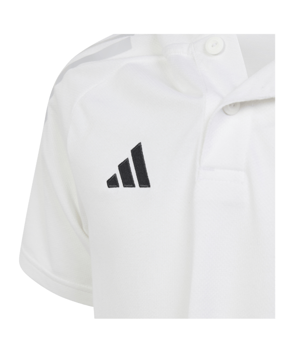 adidas Tiro 24 Competition Poloshirt Kids Weiss - weiss