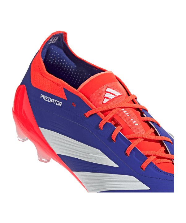 adidas Predator Elite AG Advancement Blau Weiss - blau