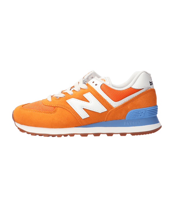 New Balance 574 Damen Orange Blau FVI2 - orange