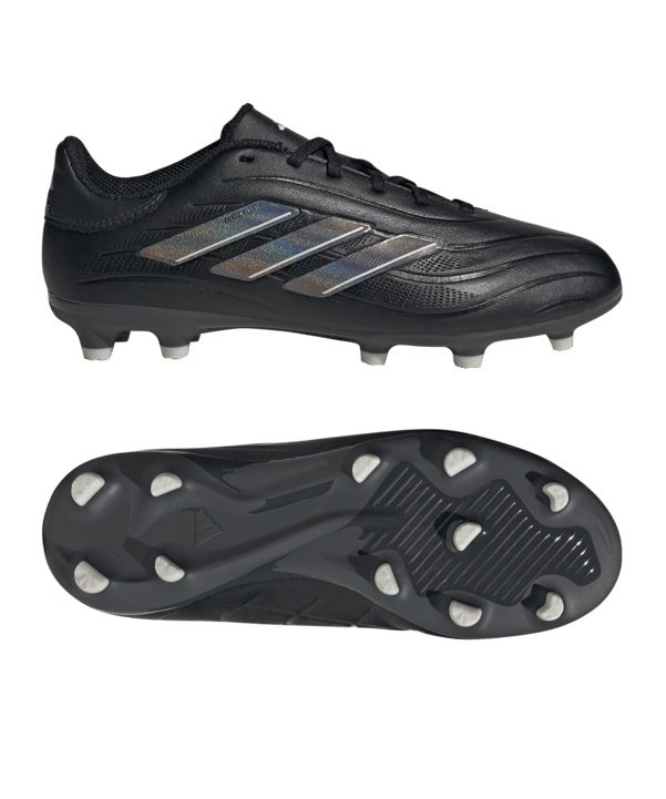 adidas COPA Pure 2 League FG Kids Nightstrike Schwarz Grau - schwarz