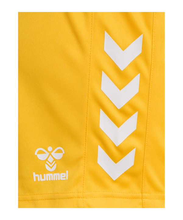 Hummel Core XK Poly Short Damen Gelb F5001 - gelb